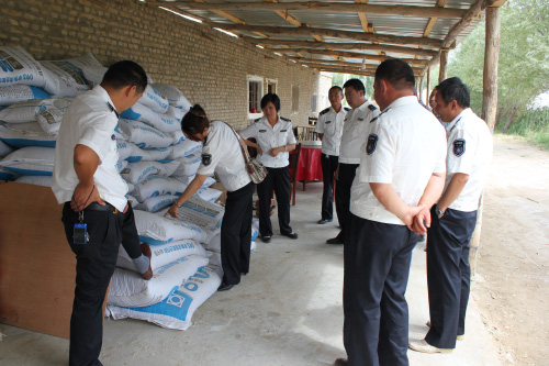 新疆和田地区渔政联合执法检查